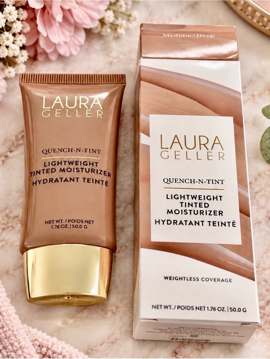 Laura Geller Other - Laura Geller Quench-N-Tint Lightweight Tinted Moisturizer - Medium/Deep sealed